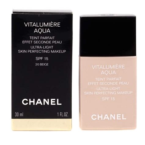 chanel vitalumière aqua limoni|Chanel vitalumiere aqua 20 beige.